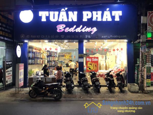 Sang nhanh mặt bằng showroom nội thất giá rẻ, vị trí đẹp, trung tâm dân cư đông đúc quận Gò Vấp.