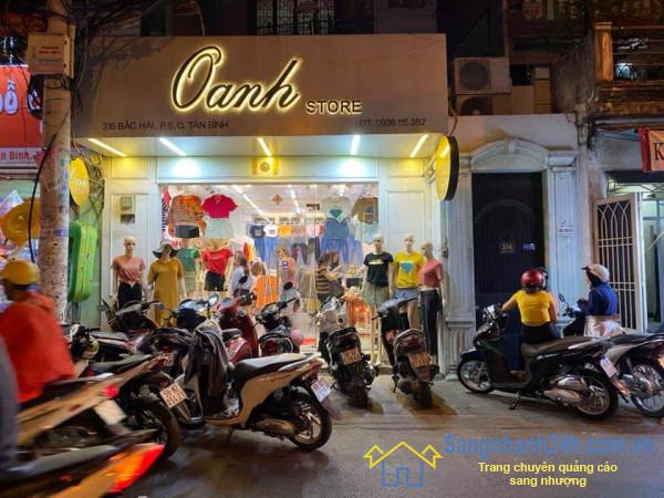 Sang nhanh mặt bằng shop thời trang giá rẻ, mặt tiền đường, vị trí đẹp, trung tâm quận Tân Bình.