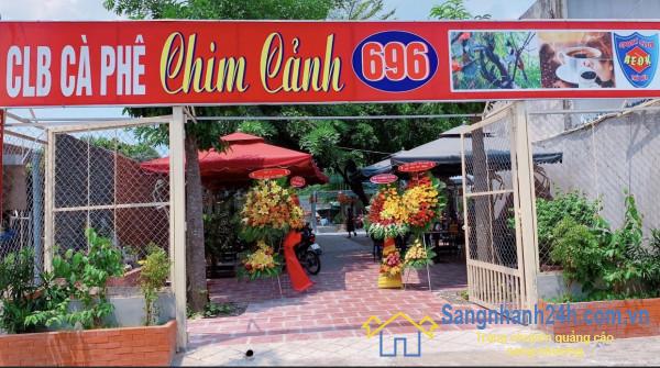 Cần sang quán cafe chim cảnh - quán ăn gia đình 696 mặt tiền đường số 8, phường Linh Xuân, quận Thủ Đức.