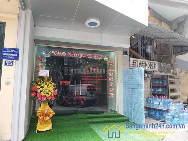 Sang nhượng tiệm massage hoặc cho thuê cơ sở massage tại địa chỉ C12 ngõ 131 Nguyễn Thị Định, phường Nhân Chính, quận Thanh Xuân, Thành phố Hà Nội.