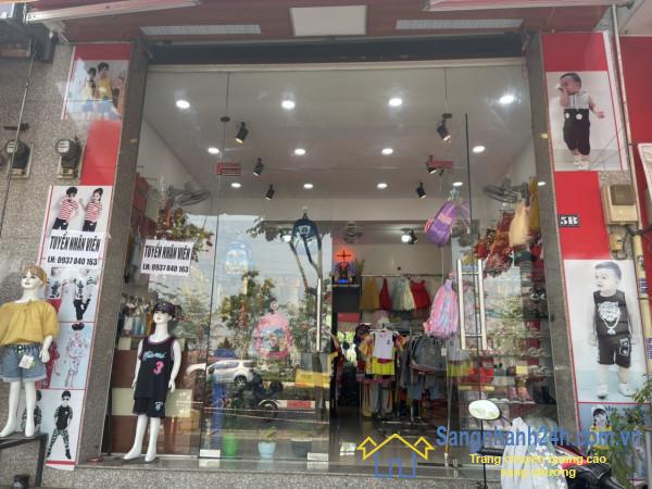 Sang nhượng shop quần áo trẻ em nằm mặt tiền đường Phạm Văn Đồng, Thành phố Thủ Đức.