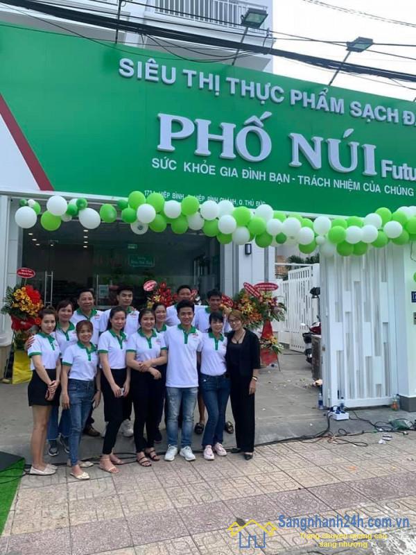 Sang nhượng cửa hàng thực phẩm sạch nằm mặt tiền đường Hiệp Bình, phường Hiệp Bình Chánh, Thành phố Thủ Đức.