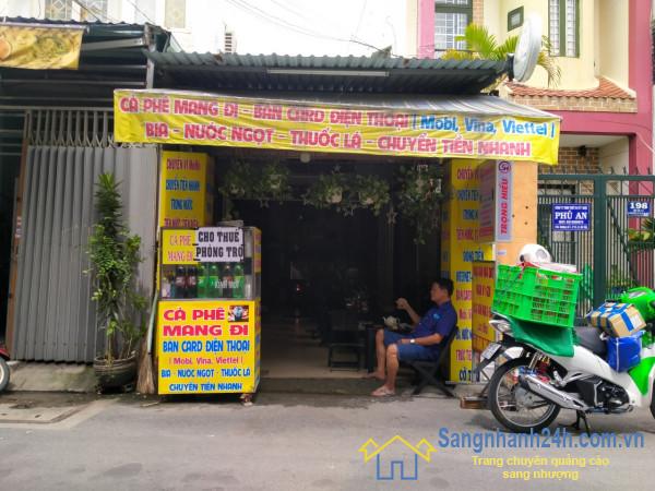 Sang Nhượng Quán Cafe Nằm Mặt Tiền Đường Số 1, Phường 13, Quận Gò Vấp.