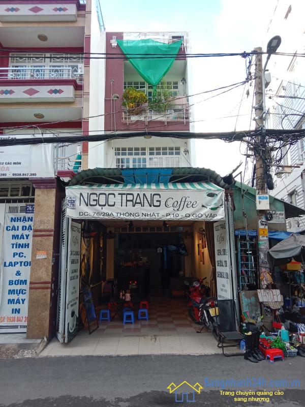 Sang Nhượng Quán Cà Phê Ở Quận Gò Vấp