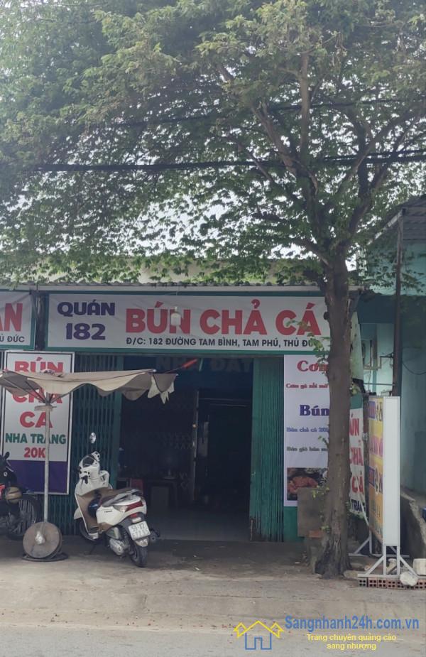 Sang Nhượng Quán Bún Chả Cá Nha Trang Tại Thủ Đức