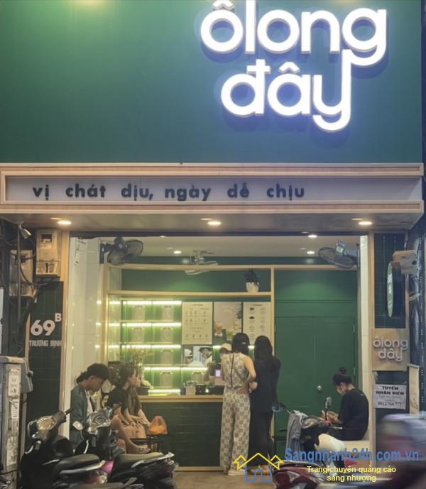 Sang Nhượng Quán Trà Sữa Ô Long Ngay Trung Tâm Quận Hai Bà Trưng Hà Nội