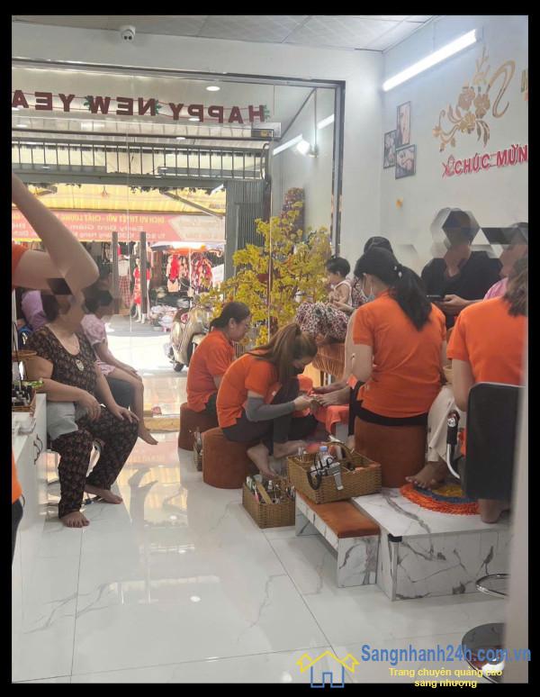 Sang tiệm tóc - nail