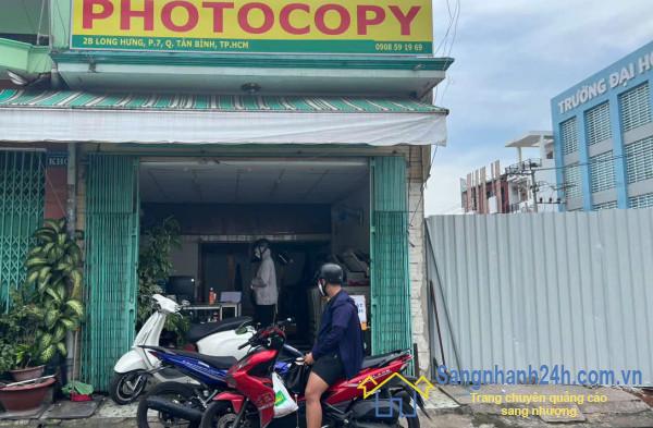 Sang Nhượng Tiệm Photocopy Ngay Trường Đại Học Huflit - Ngoại Ngữ - Tin Học 