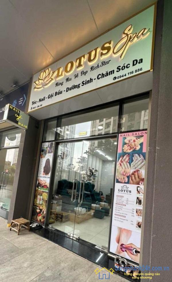 Sang Nhượng Tiệm Nail Tóc Ngay Chung Cư Richstar Quận Tân Phú