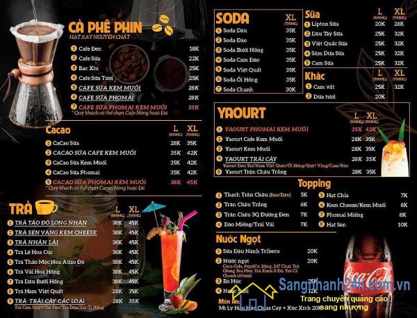 Sang quán cafe