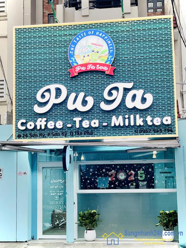 Sang Nhượng Quán Cafe Trà Sữa Ở Quận Tân Phú