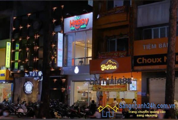 Sang Nhượng Quán Happy Food & Cafe Đối Diện ĐH Kinh Tế Quận 10