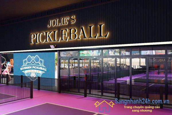 Sang Nhượng Quán Cafe Sân Vườn + 4 Sân Pickleball View Sông Thanh Đa - Bình Quới
