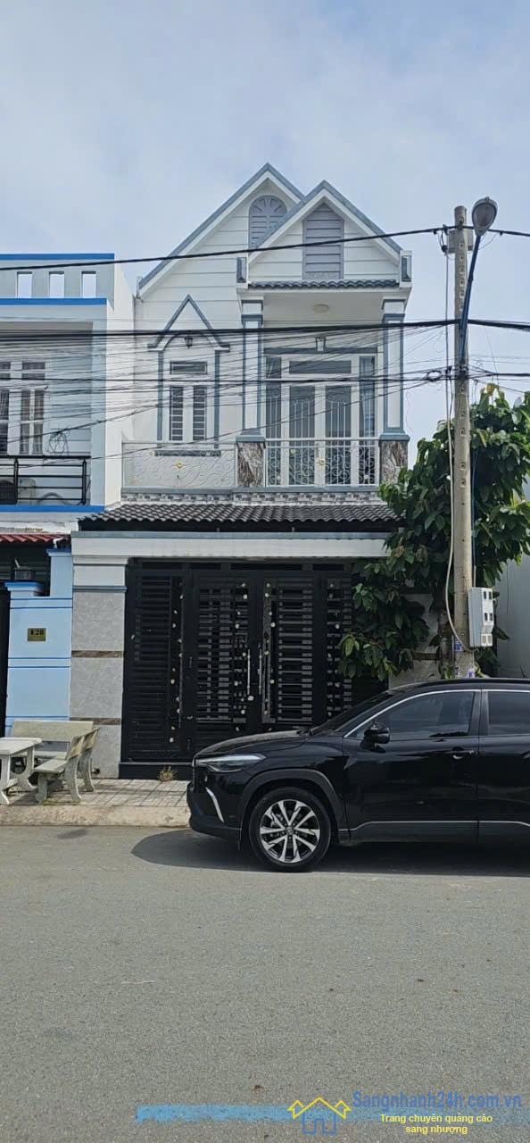 Bán Nhà 1 Trệt 1 Lầu Ở xã Mỹ Hạnh Nam, Huyện Đức Hòa, Tỉnh Long An
