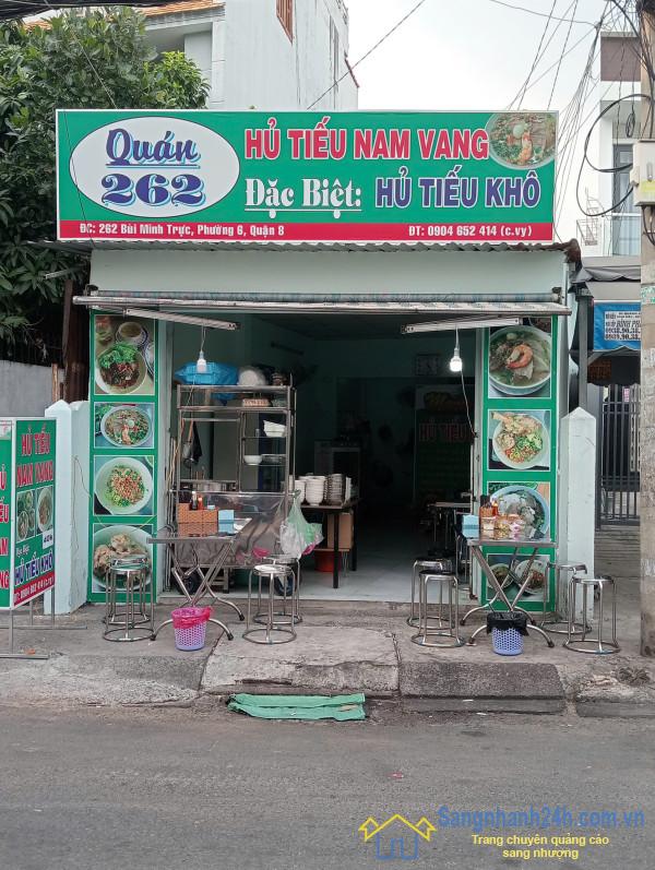 Cần Sang Nhượng Quán Hủ Tiếu Giá Rẻ Ở Quận 8