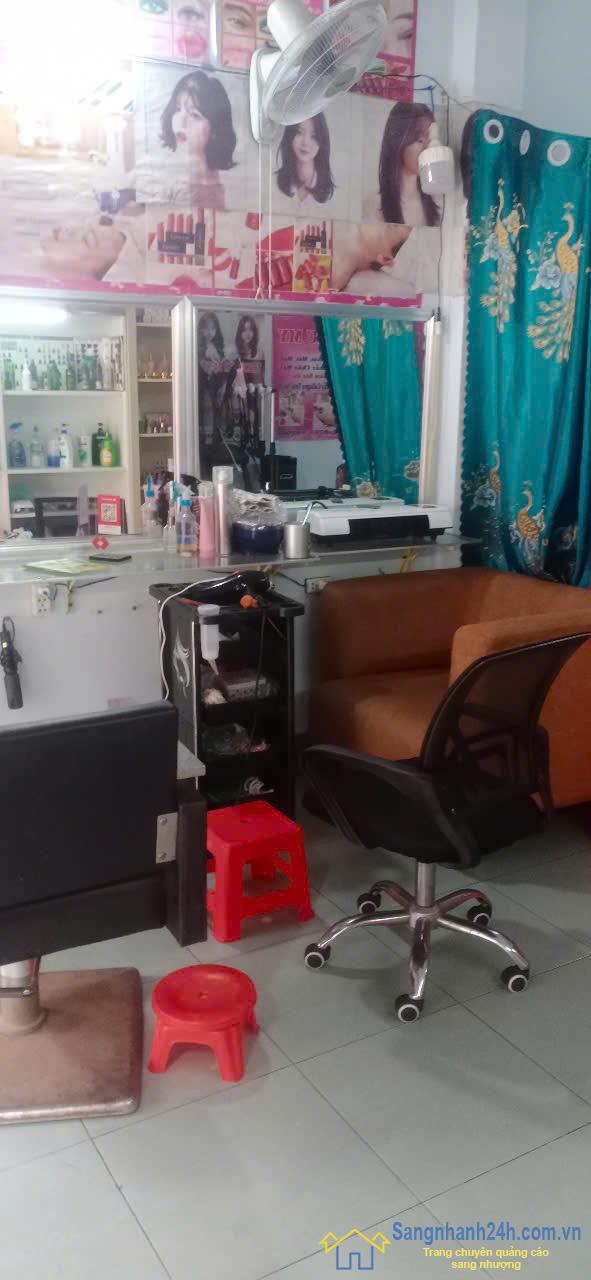 Sang tiệm tóc - nail