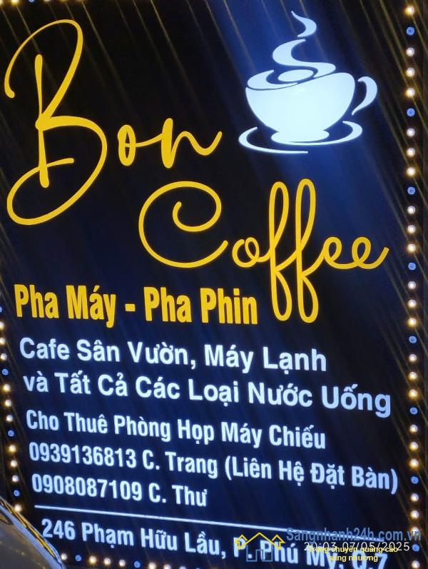 Sang quán cafe