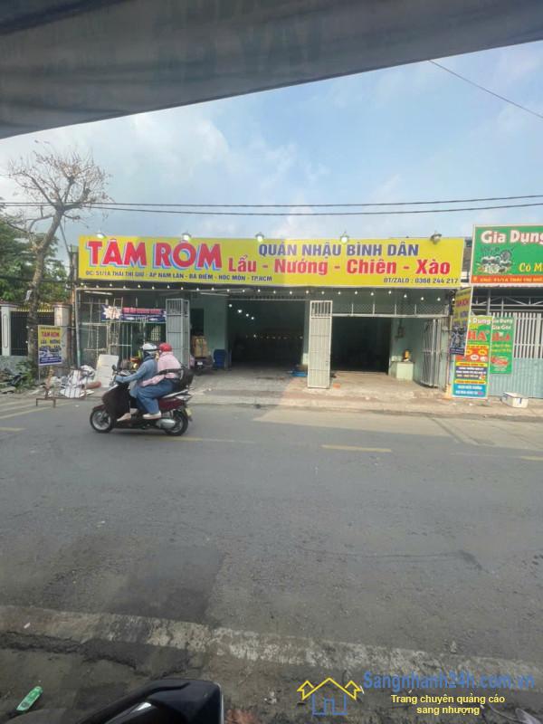 Cần Sang Nhượng Quán Nhậu Bình Dân Ở Hóc Môn