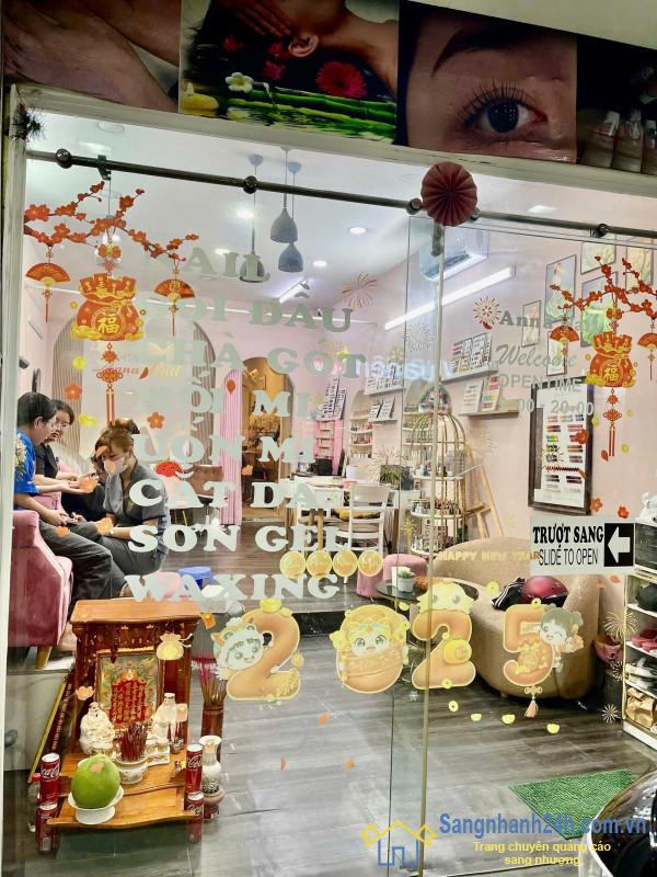 Sang tiệm tóc - nail