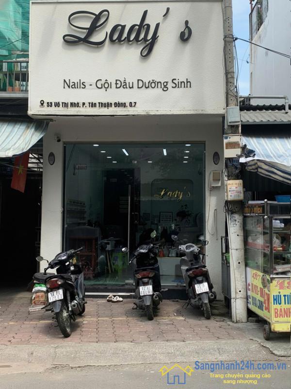 Sang Nhượng Tiệm Nail Gội Đầu Dưỡng Sinh Tại Quận 7