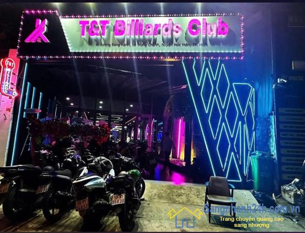 Sang Nhượng Câu Lạc Bộ Bida Ở Trung Tâm Hóc Môn