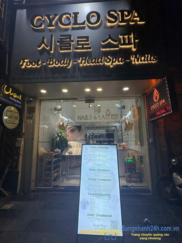 SANG NHƯỢNG SPA TẠI TRUNG TÂM QUẬN 1 