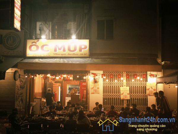 SANG NHƯỢNG QUÁN ỐC MÚP – FULL TRANG THIẾT BỊ