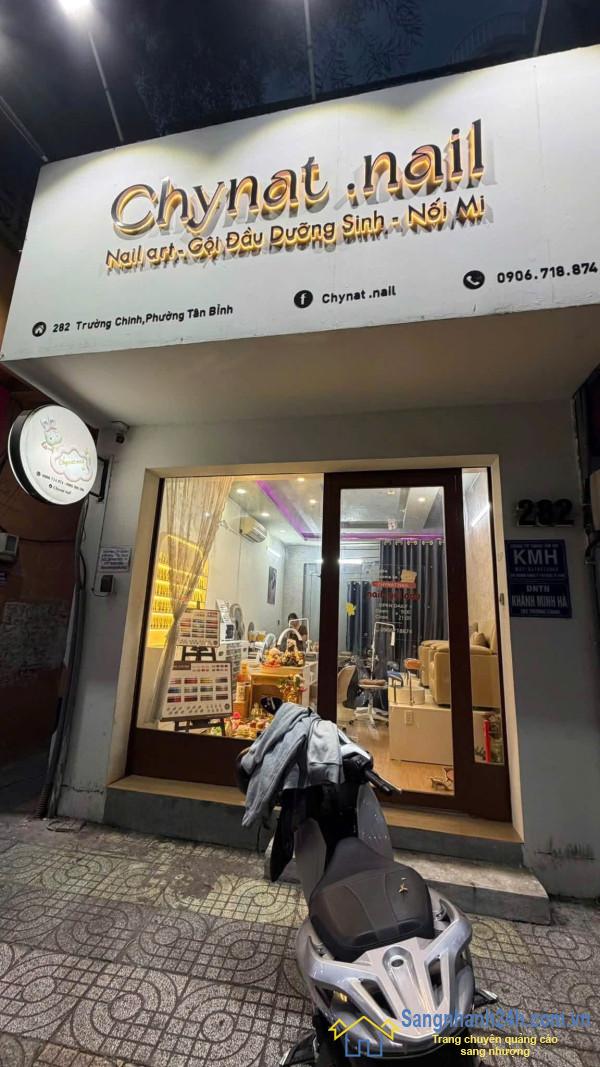 CHÍNH CHỦ SANG GẤP TIỆM NAIL MẶT TIỀN TRƯỜNG CHINH, TÂN BÌNH